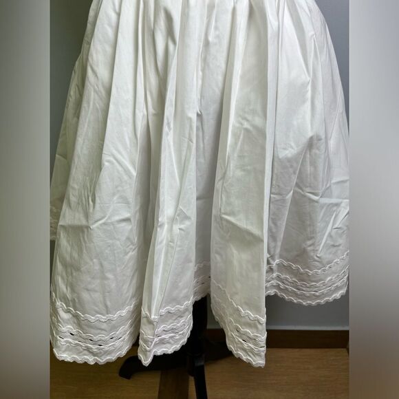 J.Crew Fit-and-flare mini dress with rickrack trim NWT Size 4 - Picture 7 of 11